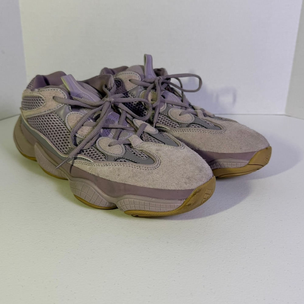 Adidas Yeezy 500 Soft Vision Lavender Purple Gum Sole FW2656 Mens 11.5
